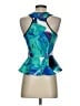 Bebe Teal Sleeveless Blouse Size XS - photo 2