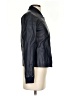 Halogen 100% Leather Blue Track Jacket Size XS - photo 4