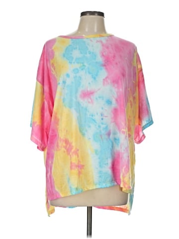 She + Sky 3/4 Sleeve T-Shirt (view 1)