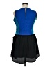 I Heart Ronson Color Block Blue Casual Dress Size XL - photo 2