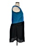 I Heart Ronson Color Block Blue Casual Dress Size XL - photo 4