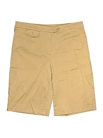 Jones New York Signature Khaki Shorts (view 1)