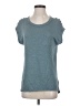 Chaser Teal Short Sleeve Top Size S - photo 1