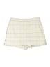 Express Plaid Ivory Skort Size 8 - photo 1