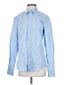 Frank & Eileen 100% Cotton Houndstooth Blue Long Sleeve Button-Down Shirt Size XS - photo 1