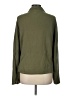 Evereve 100% Cotton Solid Green Jacket Size L - photo 2