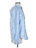 Frank & Eileen 100% Cotton Houndstooth Blue Long Sleeve Button-Down Shirt Size XS - photo 4