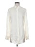 Theory 100% Silk Ivory Long Sleeve Silk Top Size S - photo 1