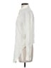 Theory 100% Silk Ivory Long Sleeve Silk Top Size S - photo 5