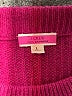 J.Crew 100% Cashmere Burgundy Cashmere Pullover Sweater Size L - photo 7