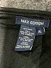 Max Edition Solid Black Casual Skirt Size XL - photo 4