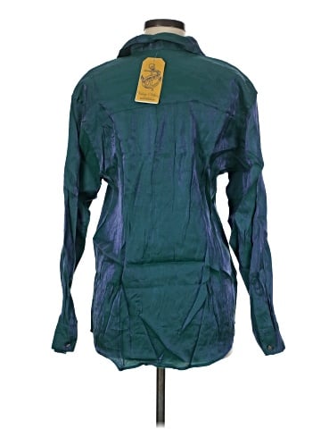 Karen Scott Long Sleeve Button-Down Shirt (view 2)