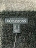 Susan Graver 100% Polyester Tweed Black Pullover Sweater Size M - photo 7
