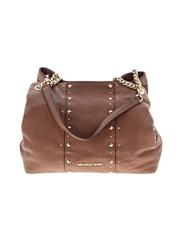 MICHAEL Michael Kors Leather Shoulder Bag (view 1)