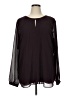 CAbi 100% Polyester Burgundy Long Sleeve Blouse Size XL - photo 1
