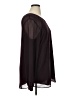 CAbi 100% Polyester Burgundy Long Sleeve Blouse Size XL - photo 4