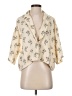 Zara 100% Cotton Tan Blazer Size S - photo 1
