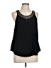 Astr Black Sleeveless Blouse Size L - photo 1