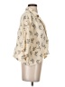 Zara 100% Cotton Tan Blazer Size S - photo 4