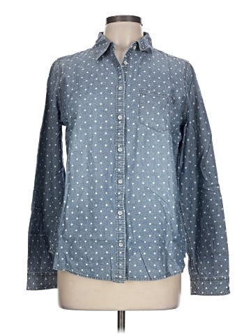 JCPenney Long Sleeve Button-Down Shirt (view 1)