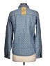 JCPenney Polka Dots Blue Long Sleeve Button-Down Shirt Size L - photo 2