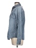 JCPenney Polka Dots Blue Long Sleeve Button-Down Shirt Size L - photo 5