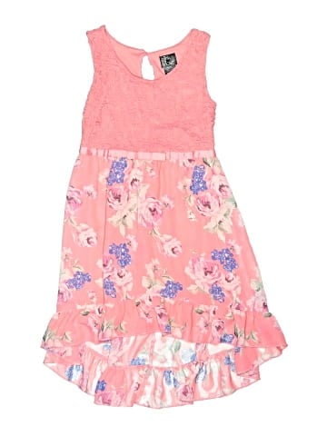 Pink & Violet Dress (view 1)