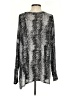 Sans Souci Silver Long Sleeve Blouse Size S - photo 2