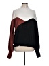 Laundry by Shelli Segal Color Block Black Pullover Sweater Size L - photo 1
