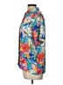 Alfred Dunner Floral Blue Short Sleeve Blouse Size 12 - photo 5