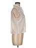 Forever 21 100% Polyester Ivory Sleeveless Blouse Size 8 - photo 4