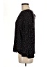 Ann Taylor LOFT Outlet 100% Polyester Black Long Sleeve Blouse Size Med Petite - photo 5