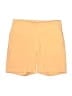 Zelos Solid Yellow Athletic Shorts Size L - photo 1
