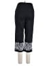 Coldwater Creek Paisley Black Casual Pants Size 14 - photo 2