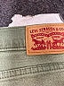 Levi's Solid Green Khaki Shorts Size 33 waist - photo 3