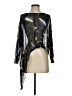 Comfy U.S.A. Black Long Sleeve Blouse Size S - photo 1