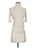 Vince. 100% Wool Ivory Short Sleeve Top Size XS - photo 1