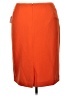 Kasper Solid Orange Casual Skirt Size 14 - photo 2