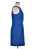 DressBarn Solid Blue Cocktail Dress Size 14 - photo 4