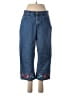Christopher & Banks Hearts Blue Jeans Size 6 - photo 1