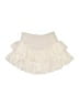 Mustard Seed 100% Polyester Solid Ivory Casual Skirt Size M - photo 1