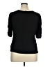 Old Navy 100% Viscose Black 3/4 Sleeve Top Size XL - photo 2