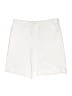 IZOD 100% Polyester Solid Ivory Shorts Size 34 waist - photo 1
