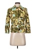 Ann Taylor LOFT 100% Cotton Print Gold Jacket Size 2 - photo 1