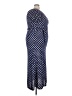 Star Vixen Polka Dots Blue Casual Dress Size 3X - photo 4