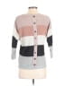 Misia 100% Acrylic Color Block Gray Pullover Sweater Size M - photo 2