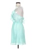 BCBGeneration 100% Polyester Teal Cocktail Dress Size XS - photo 5