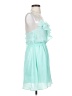 BCBGeneration 100% Polyester Teal Cocktail Dress Size XS - photo 4