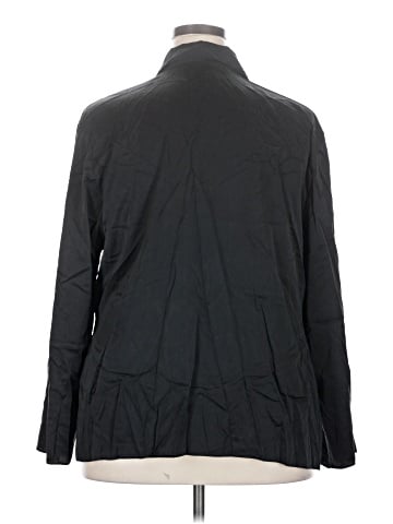 SKIMS 3/4 Sleeve Silk Top (view 2)