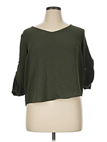 Fancyinn 3/4 Sleeve Top (view 1)